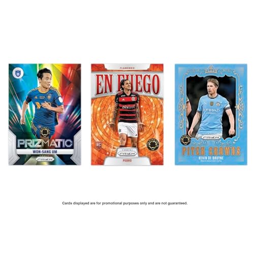 2025 Panini Prizm Club World Cup Soccer Trading Card Mega Box – Collectible Football Cards