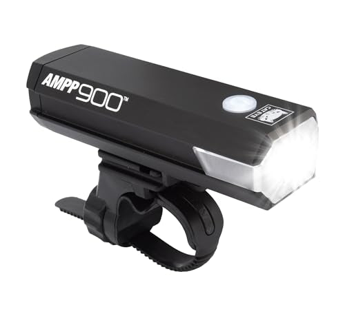 Rechargeable Bike Light 900 Lumen USB-C Headlight for Cycling - Variation Ampp900