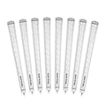 Golf Pride Tour Wrap Golf Grip Midsize 8-Pack - White, Classic Leather Look