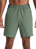 Reebok Men's Warm Up Training 7” Shorts - Small Duck Green