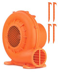 Inflatable Bounce House Blower 550W/0.75HP Portable Air Pump for Water Slides & Decorations