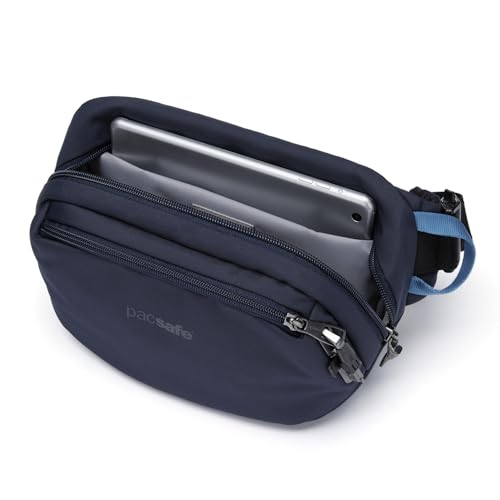 Pacsafe Vibe 100 Anti-Theft Waist Pack with RFID Block & Lockable Zippers - Ocean, 4L