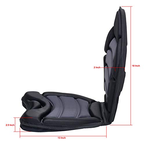 Ultra Thick Kayak Seat with Storage Bag for Sit-On-Top Kayaks