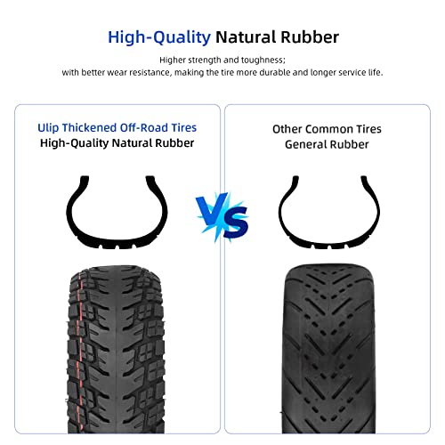 Ulip 90/55-7 Tubeless Off-Road Tire for Electric Scooters GT1 GT2 - 2 Pack