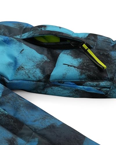 Spyder Boys' Impulse Cobalt Camo Synthetic Down Jacket - Youth Ski & Snowboard Outerwear