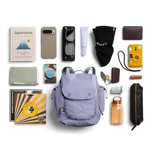 Bellroy Cinch Minipack 9L Lightweight Mini Backpack LilacHaze – Compact & Versatile