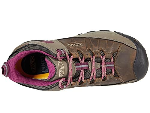 Women's Waterproof Hiking Shoes - Targhee 3 Low, 7.5 Weiss Boysenberry