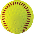 12-Inch Dimpled Softballs with Red Seams for Pitching Machines - Durable Training Balls (12-Pack)