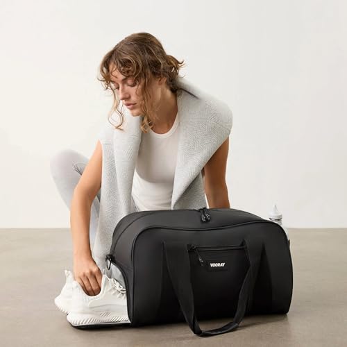 XL Matte Black Vooray Burner Small Gym Bag 23L for Women & Men