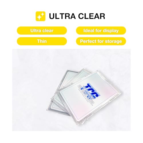 Full Protect Sleeve - Standard Size Clear Card Sleeves for Sports & Collectible Cards, 36 Pieces
