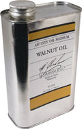 Artists Walnut Oil for Painting - 32oz, Slow Drying, Non-Toxic, USA Made