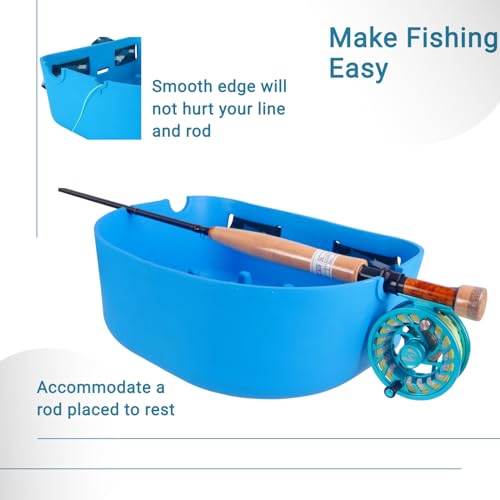 Fly Fishing Stripping Basket for Boat - Super Light Floating Flexible FFSB - MaximumCatch