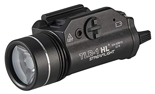 Streamlight 69260 TLR-1 HL Tactical Gun Light Black Non-Rechargeable