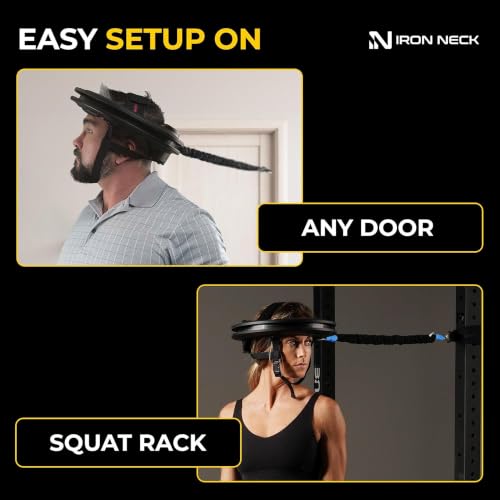 Neck Trainer 3.0 - Advanced Isometric Neck Strengthener & Rehab Device for Men & Women
