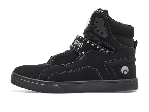 Osiris Mens Rize Ultra Skate Shoes Black/Black, Size 10 - High Comfort & Style