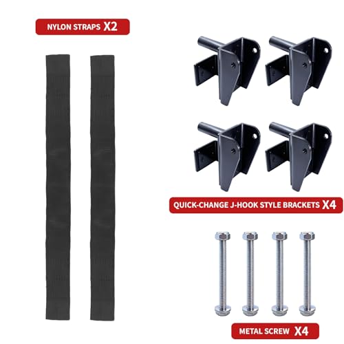 Power Rack Attachments Safety Straps for Squat Bench Deadlift Hip Thrust 3x3 Fit