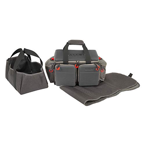 Allen Company Range Bag with Lockable Main Compartment & Fold-Up Gun Mat - Shooting Gear Storage