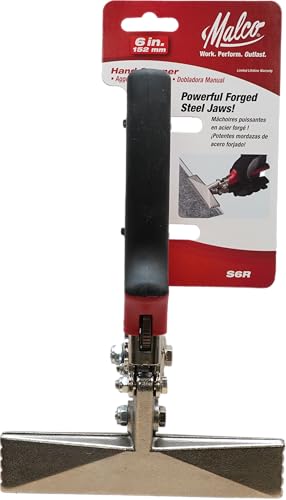 6-Inch Hand Seam Seamer - Steel Metal Fabrication Tool for Roofing & HVAC