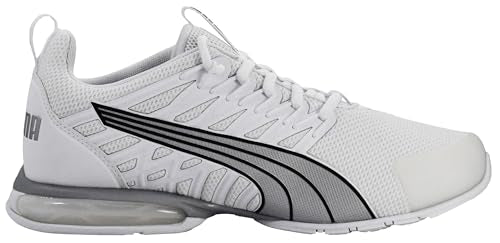 Puma Women's Voltaic Evo Cross Trainer Shoes - White Black Silver 9.5