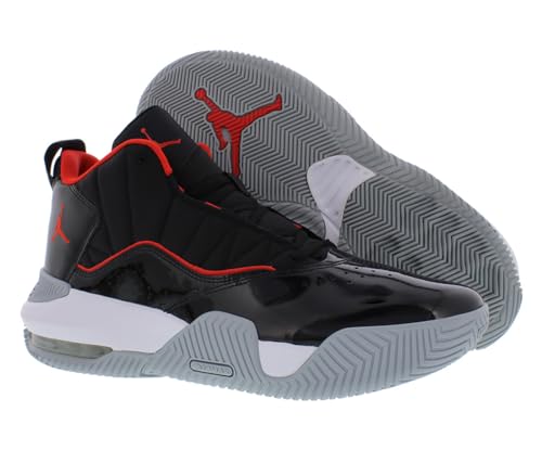 Nike Jordan Stay Loyal 2 Men's Athletic Shoes - Black/Chile Red/White, Size 10