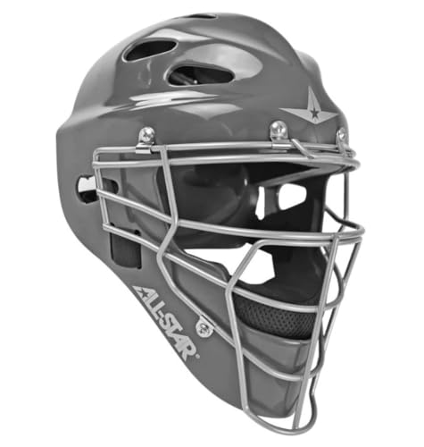 All-Star Top Star Series Baseball Catcher's Equipment Kit Graphite Ages 9-12