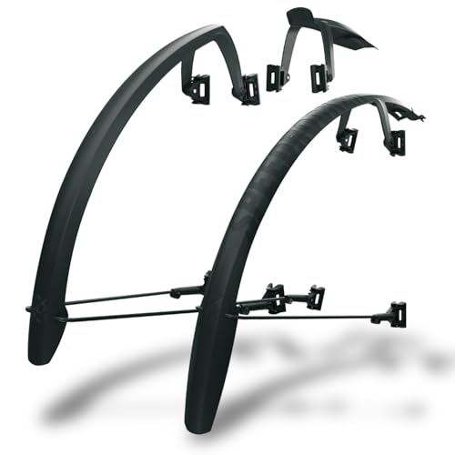 Bicycle Fender Set for Gravel, Cyclocross & Road Bikes - Single, Made in Germany
