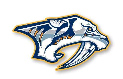 Nashville Predators NHL Team Logo Pin - 1.0" x 1.5" Unisex Fan Accessory