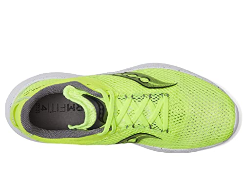 Saucony Women's Kinvara 14 Running Shoes - Citron Black, Lightweight Cushioning