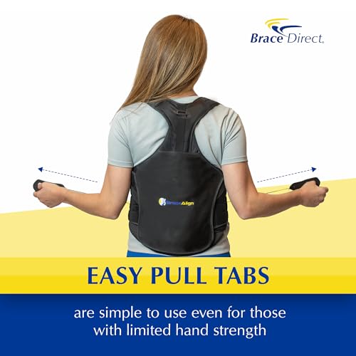 Universal TLSO Full Back Brace for Scoliosis & Kyphosis - Adjustable Support