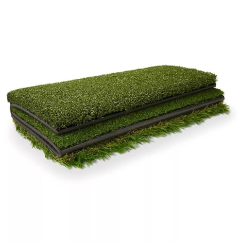 SKLZ Pure Practice Golf Mat Training Aid for Backyard Driving and Chipping