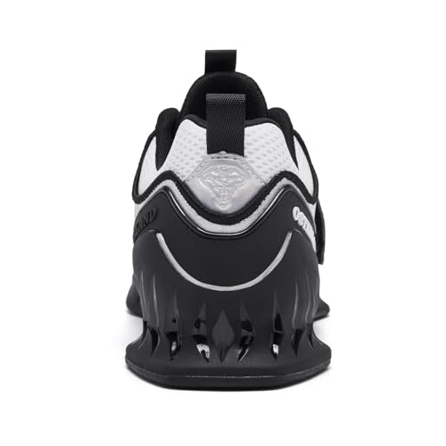 Osterland Weightlifting Shoes for Men Women 10 Wide Women / 8.5 Men Black White