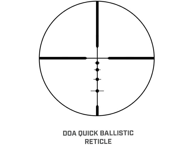 Bushnell Banner 2 3-9x40 with DOA Quick Ballistic Reticle - Non-Illuminated