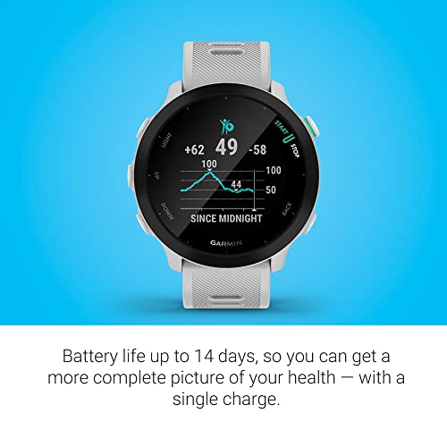 Refurbished Garmin Forerunner 55 GPS Running Watch with Heart Rate & Workout Features