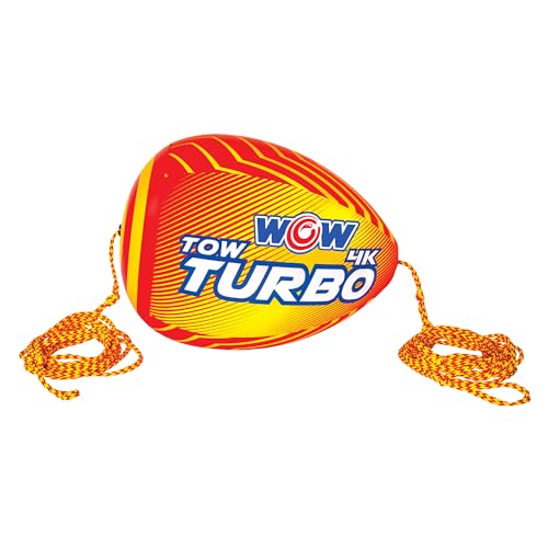 WOW Sports Water Sports Towable Tube Rope with Buoy & 4150-lb Break Strength