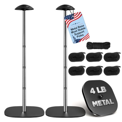 Boat Cover Support Poles - Adjustable Stainless Steel Support System with Weighted Bases for Marine Protection