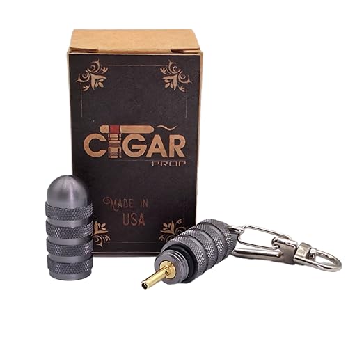 Lighter Bleed Tool 2.0 Aluminum Keychain Accessory for Refillable Lighters