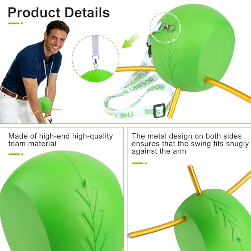 Golf Swing Trainer Aid for Posture and Mechanics Improvement