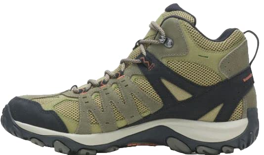 Merrell Women's Accentor 3 Hiking Shoes - Size 8.5 Olive/Herb Suede Mesh Trail Boots