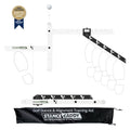 Golf Alignment and Stance Training Aid for Left & Right Handed Players - Portable Practice Tool