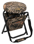 ALPS OutdoorZ Horizon Swivel Stool Mossy Oak Shadow Grass Habitat - Portable Camping Seat