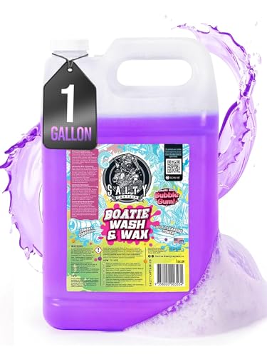 Salty Captain Boatie Wash N Wax - Bubble Gum Scent - 1 Gallon