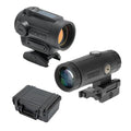 Holosun Advanced & 3X Magnifier Combo, Red Dot & SPR Reticle