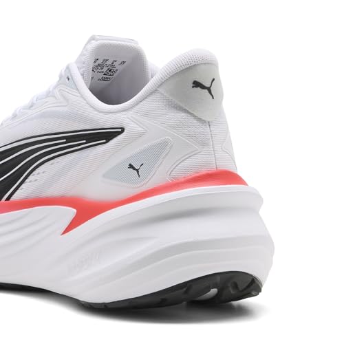 Men's Maxima Pro Lace-Up Sneakers - White Ultra Red & Black Silver Variation