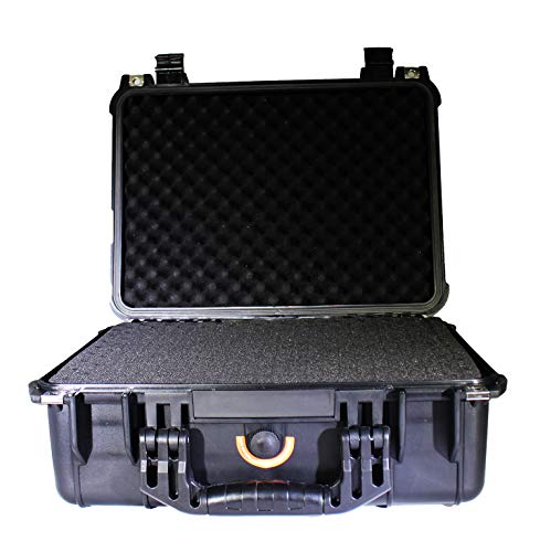 Apache Watertight Hard Case with Custom Foam Insert 16.25" for Equipment Storage