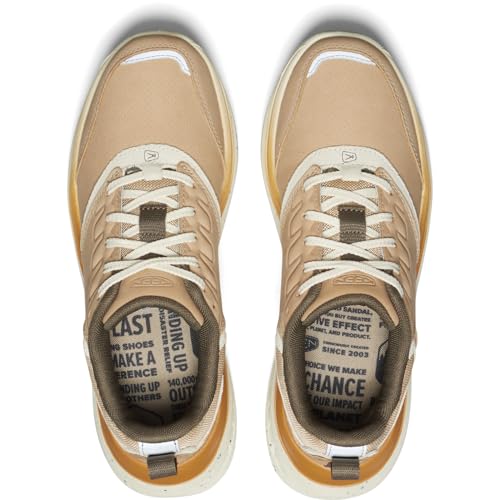 KEEN Women's Breathable Walking Shoes - Performance Comfort, Safari Birch, Size 7