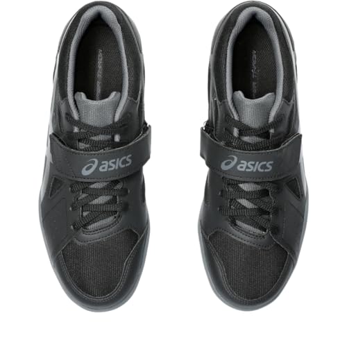 ASICS Men's Hyper Throw 3 Track & Field Shoes - Black/Gunmetal 8.5