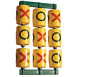 Gorilla Playsets Tic Tac Toe Spinner Panel for Wooden Swing Sets, Yellow