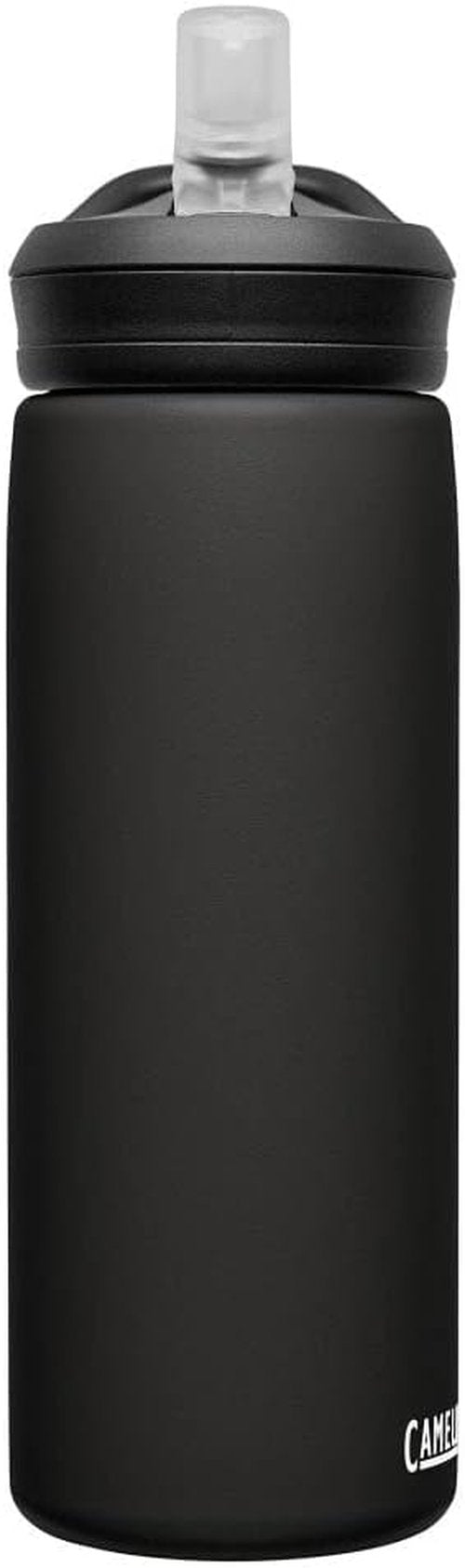 CamelBak Eddy+ Insulated Stainless Steel Water Bottle - 20oz Black with Bite Valve Straw