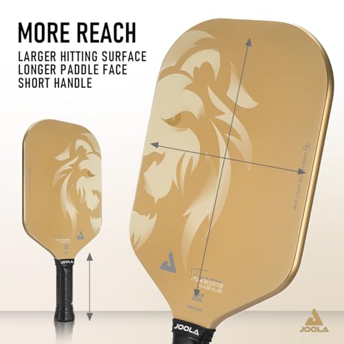 JOOLA Magnus CAS 14mm Pickleball Paddle – Edgeless, Lightweight Carbon Fiber, Extra Long Reach, Tyson McGuffin Design