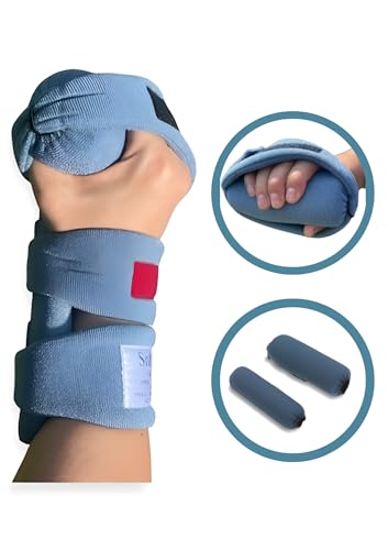 SOFTPRO WHFO Grip Orthosis for Left Hand, Large - Wrist, Finger Support for Arthritis & Deviation